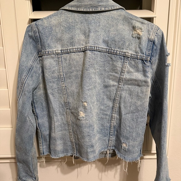 Pistola Light Blue Distressed Denim Jacket - Picture 4 of 4